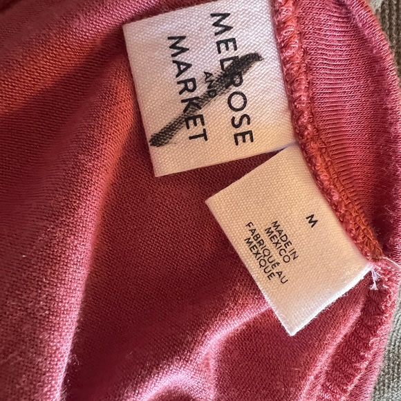 NWT Melrose and Market Pink Dolman Sleeve Top, Medium - Picture 2 of 4